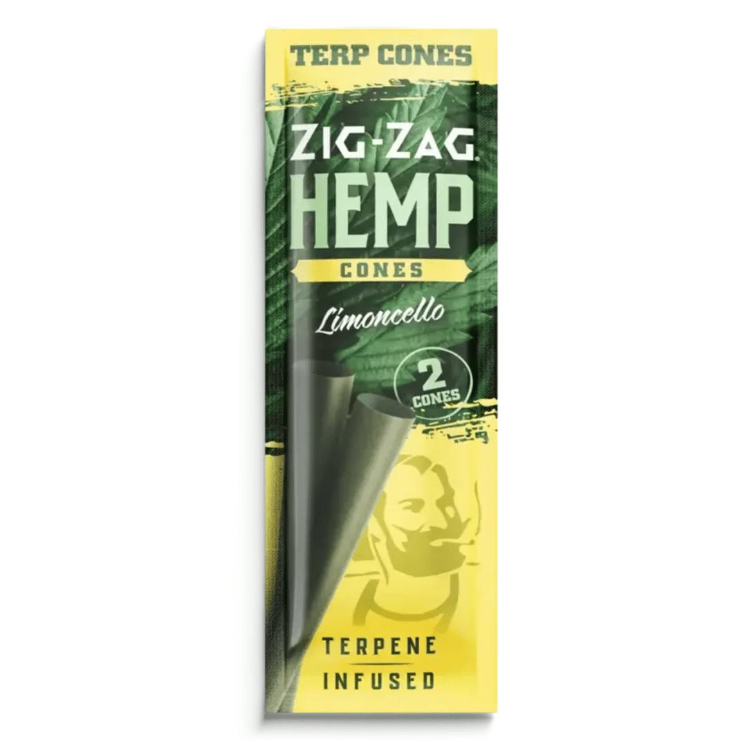 Zig-Zag - Limoncello Hemp Terp Cones (2PK) - 2PK