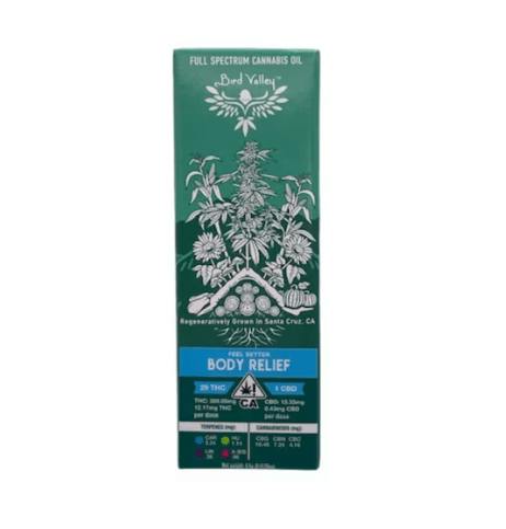 Bird Valley Organics - Body Relief FSO Syringe (0.5G) - 0.5 items