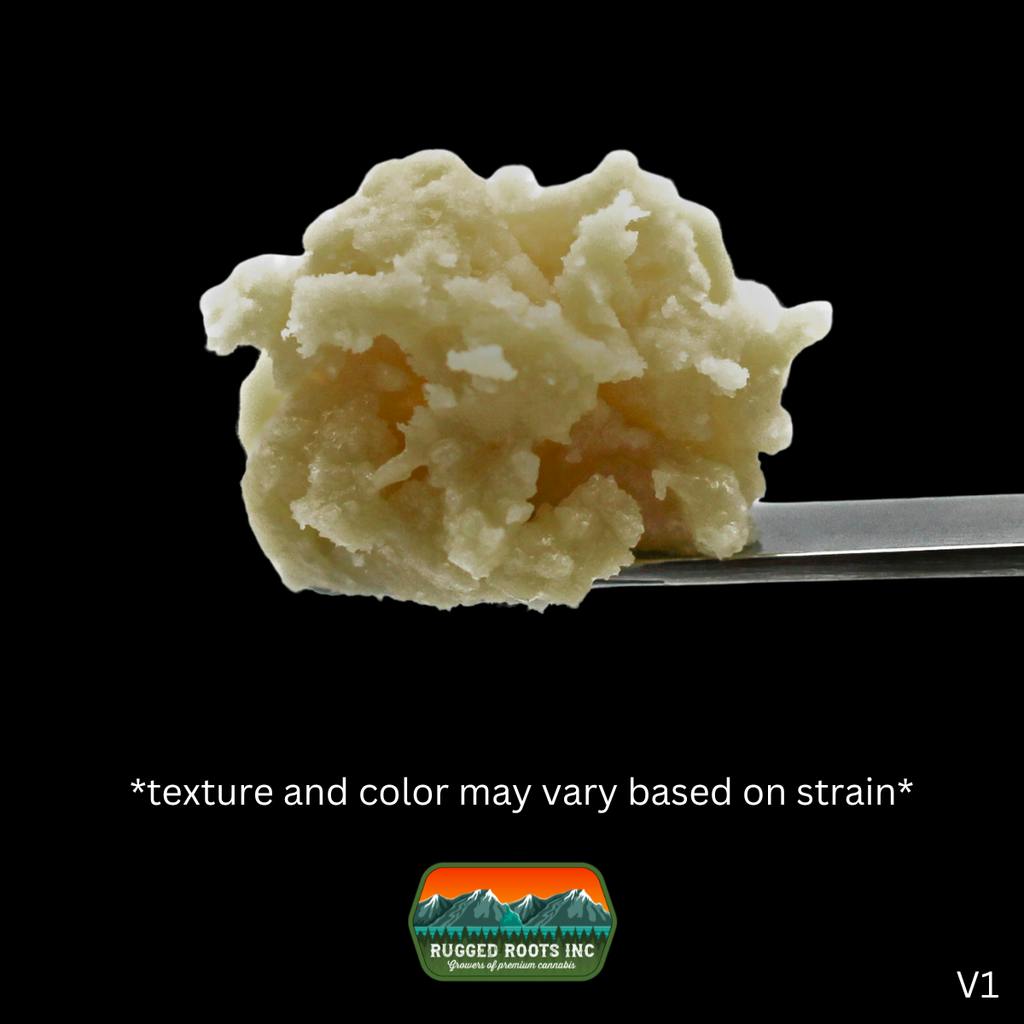 Rugged Roots Gorilla Glue Live Hash Rosin Hash 1g