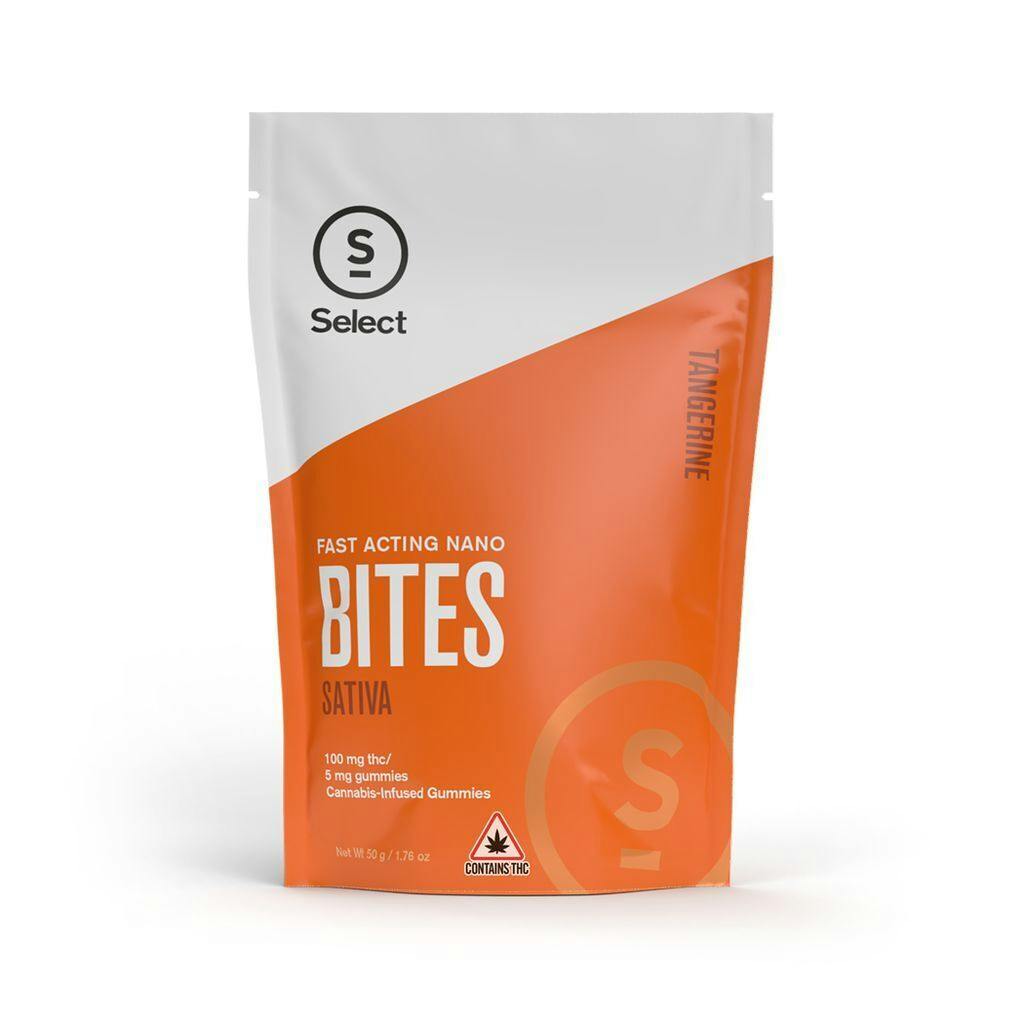 Select Bites 2.0 Tangerine Nano Gummies 5mg ea | 20-Pack at Curaleaf Dispensary Ellsworth