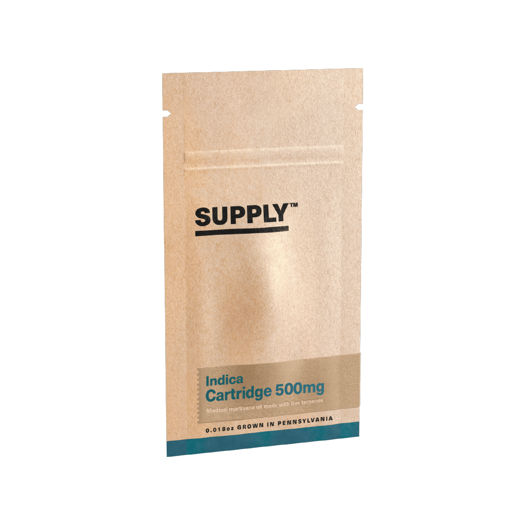 Supply Indica Vape Cartridge 500mg - Honey Pie
