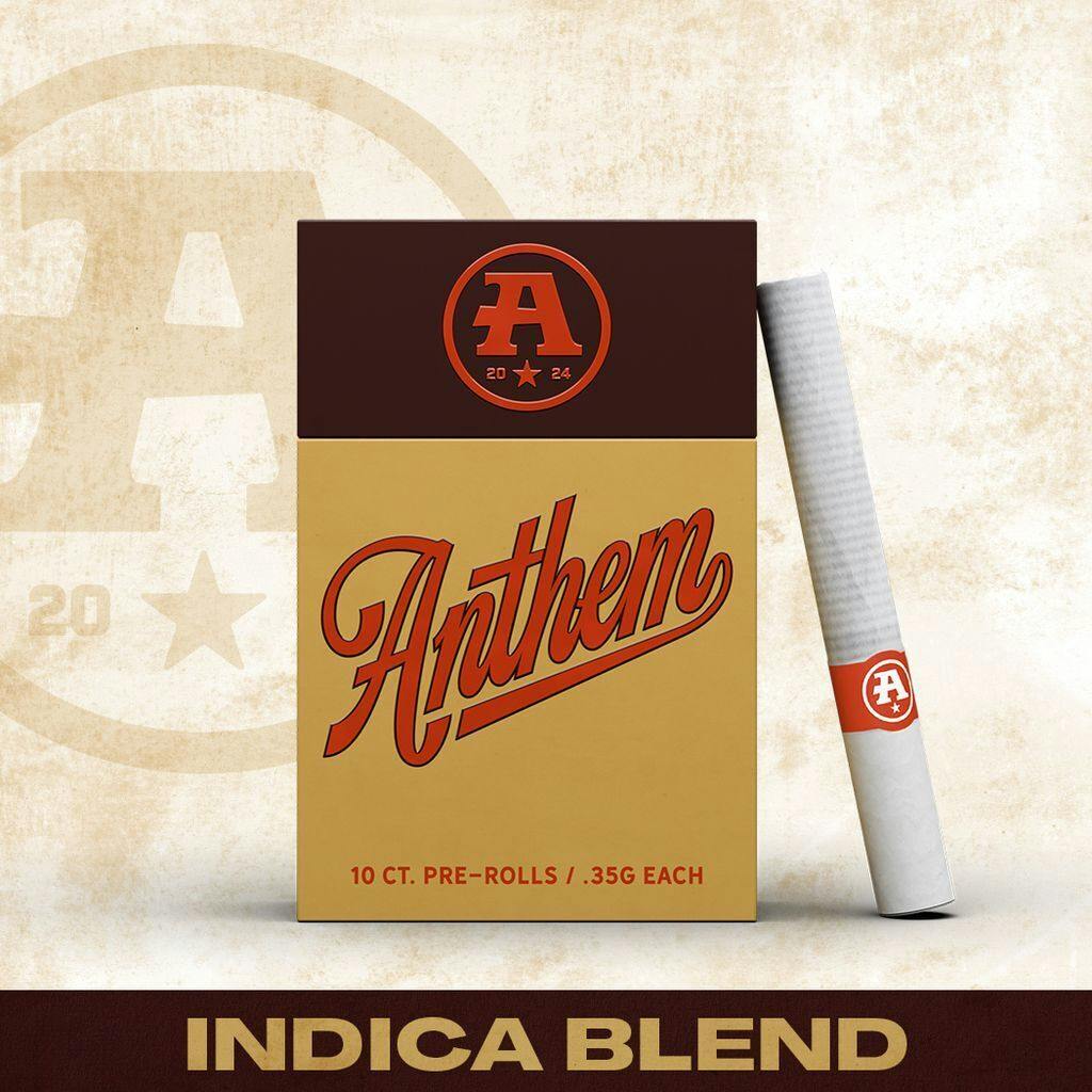 Anthem Indica Blend Pre-Roll Pack 0.35g ea | 5-Pack