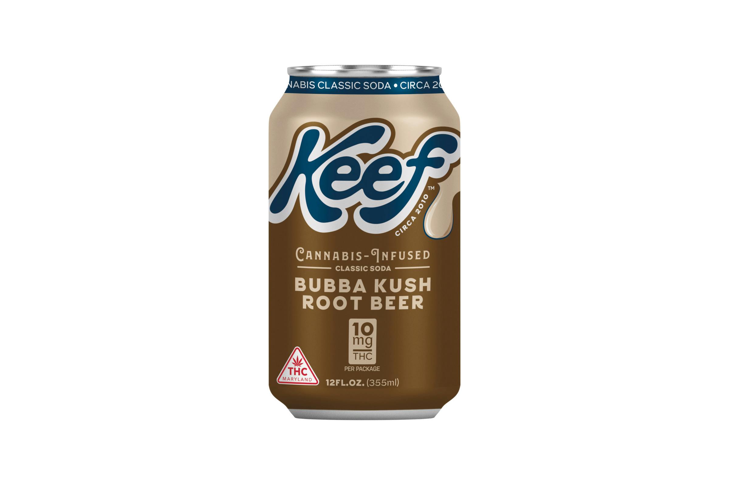 Keef | Bubba Kush Root Beer | Soda [10mg] 1pk
