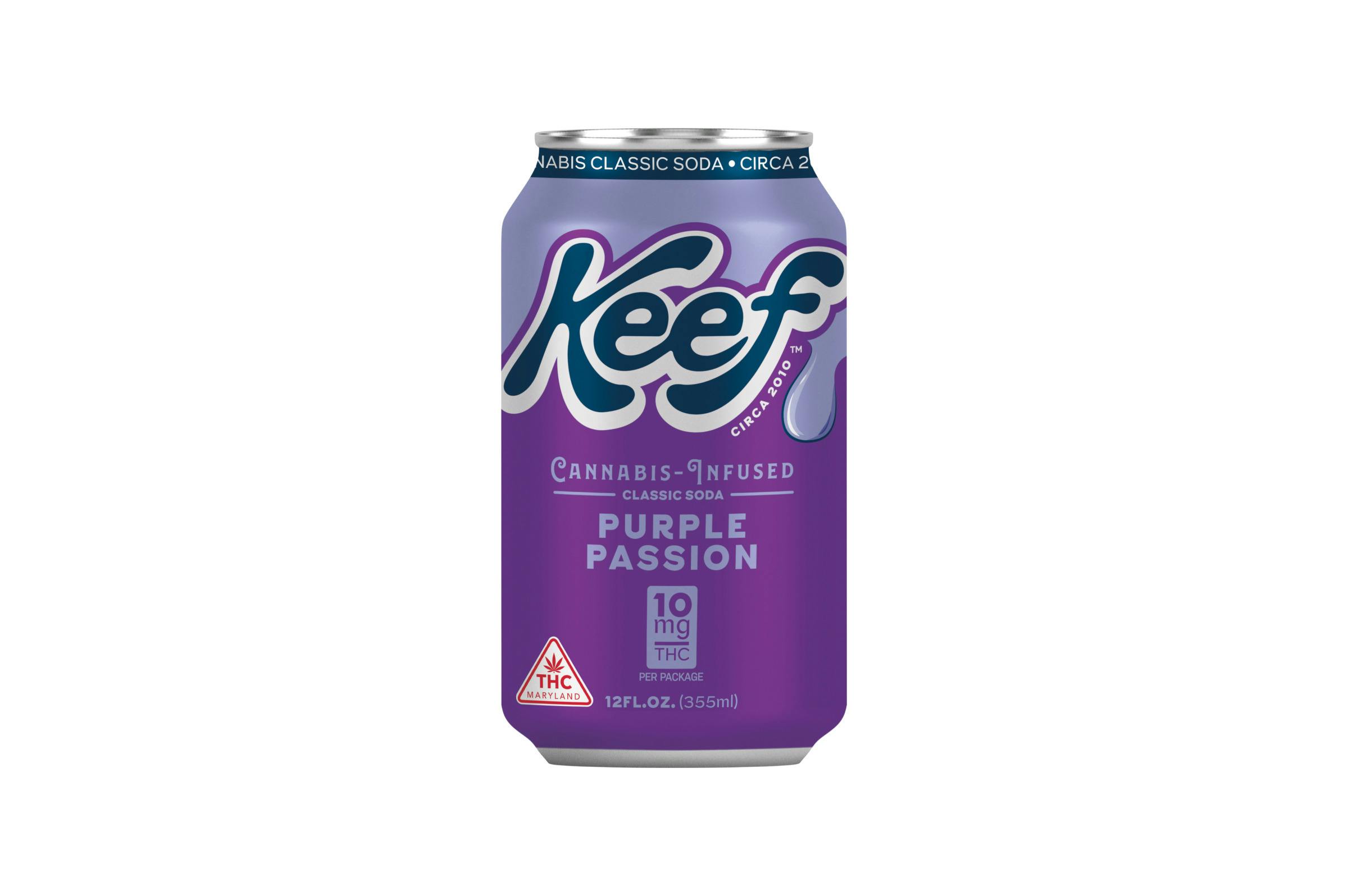 Keef | Purple Passion | Soda [10mg] 1pk at The Dispensary