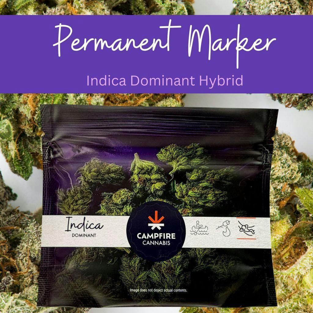 Campfire Cannabis Permanent Marker Flower 4g