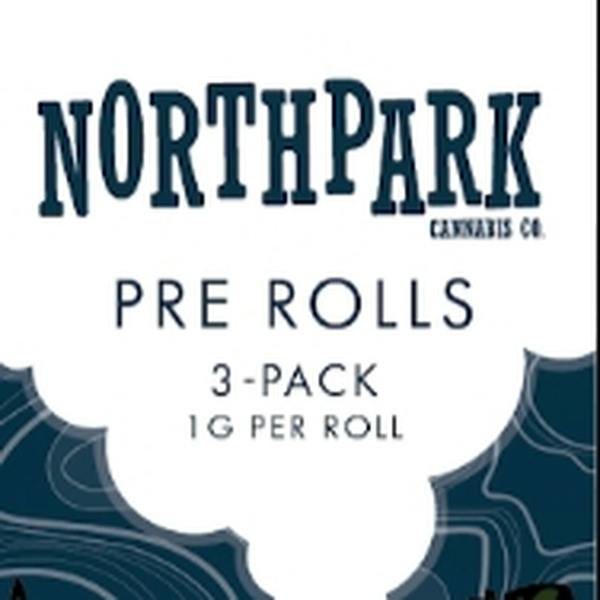 Northpark PR Bumper OG 3pk (1 G ea) PRE-ROLL 1 G 3-PACK at Legit Cannabis Dispensary