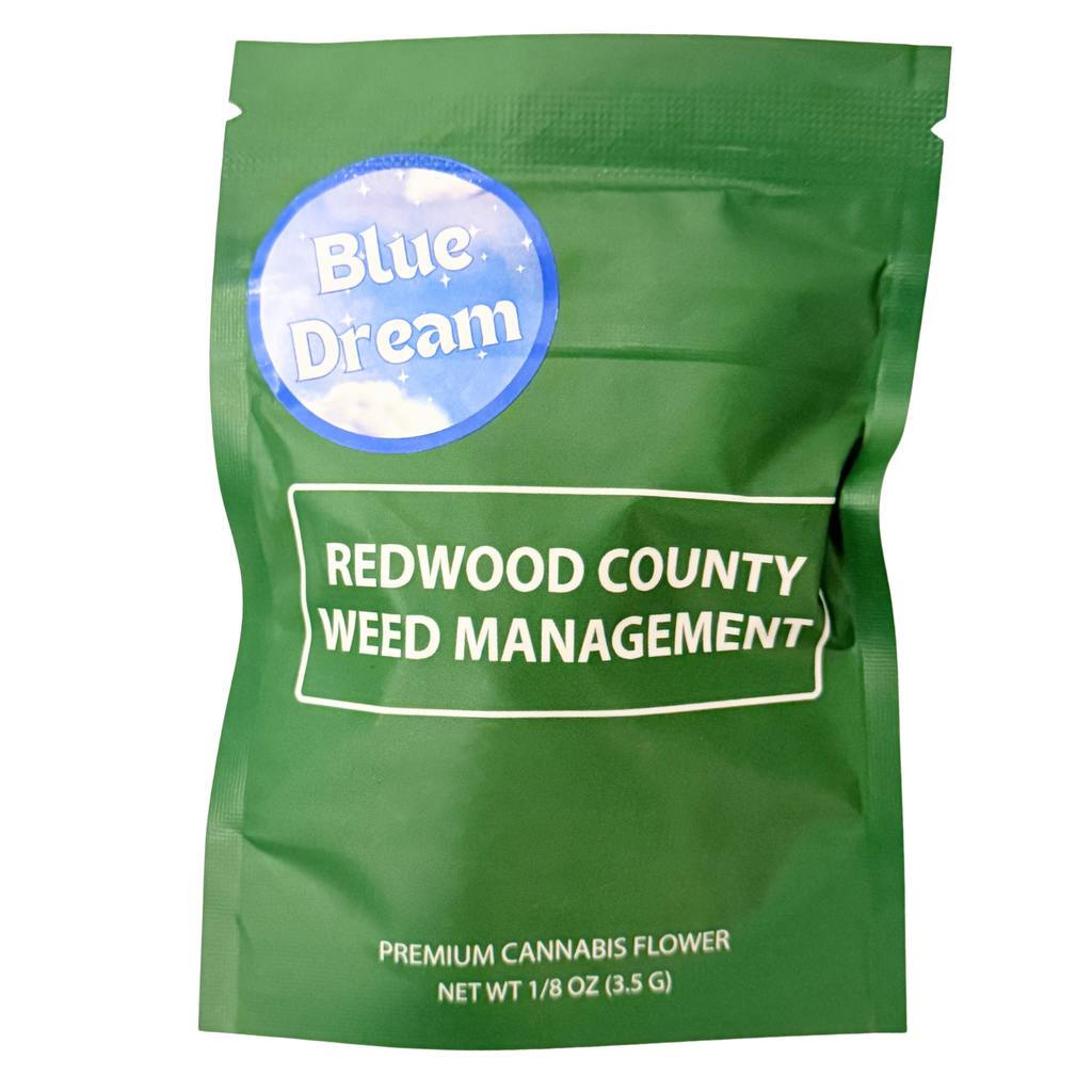 Redwood County Weed Co Blue Dream Flower 3.5g at Legit Cannabis Dispensary