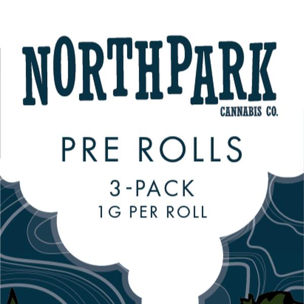 Northpark PR Fog Dog 3pk - (1 gr ea) Pre-Roll 1 G