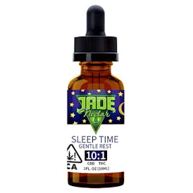 Jade Nectar Sleep Time Tincture 10:1 CBD:THC