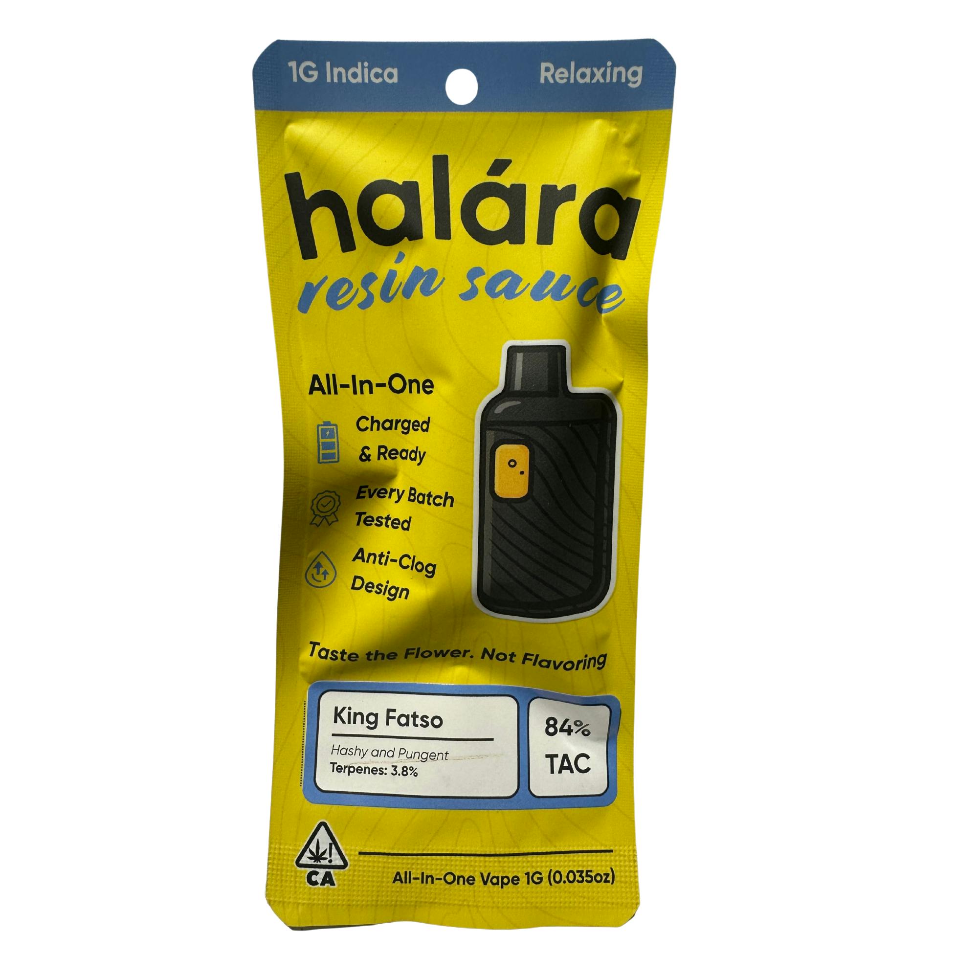 Halara Resin Sauce All-In-One 1g - Granddaddy Purple (I)
