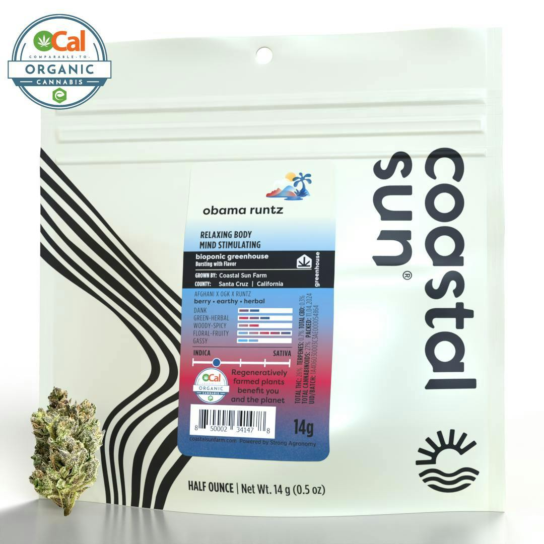 Coastal Sun Greenhouse 14g Half Ounce - Caliente Burger (I)