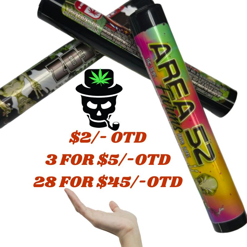 Area 52 Honey Sticks