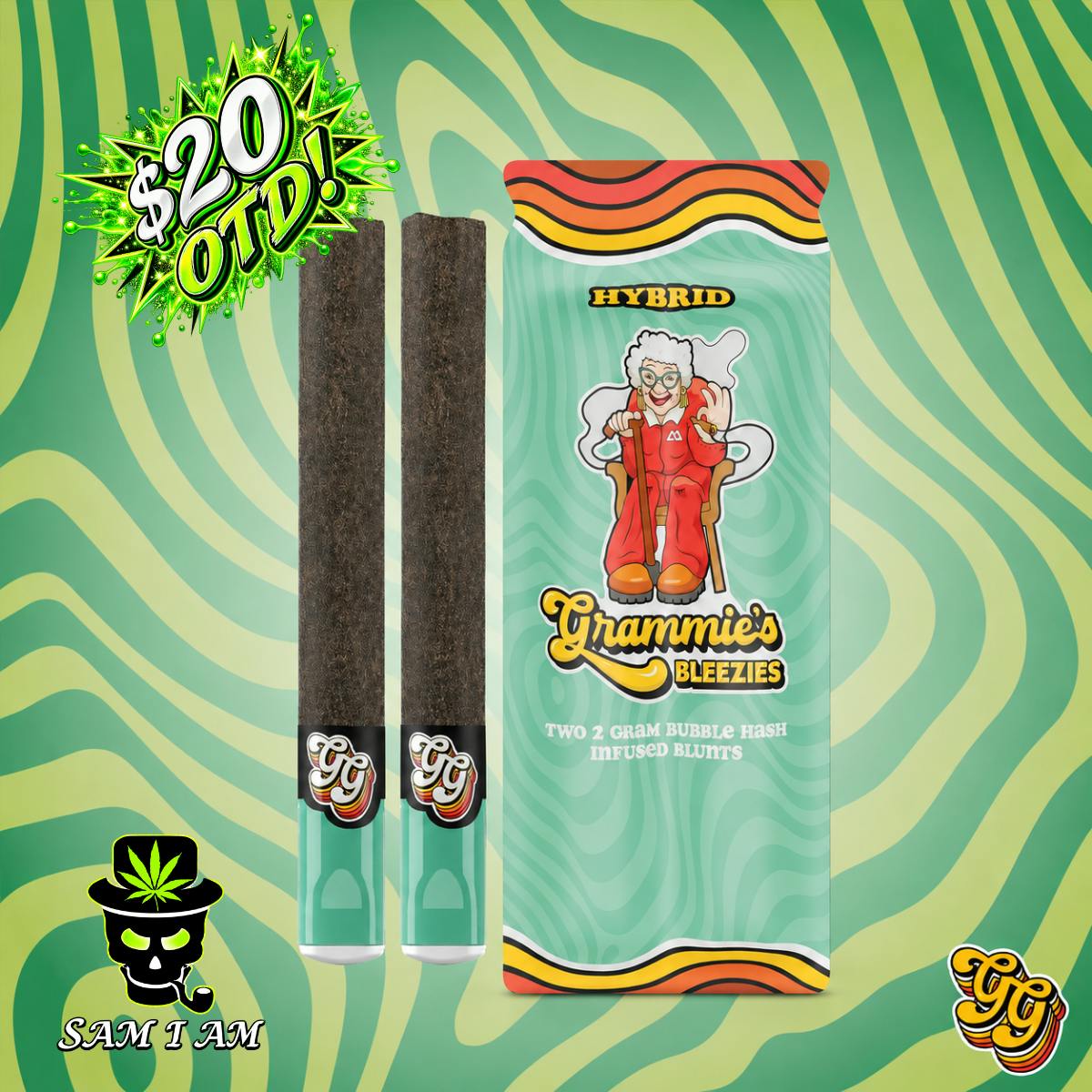Grammie's SLAPZ 4g Infused Blunt