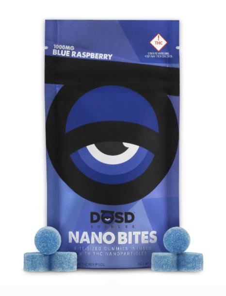 DOSD - 1000MG GUMMIES - BLUE RASPBERRY SATIVA