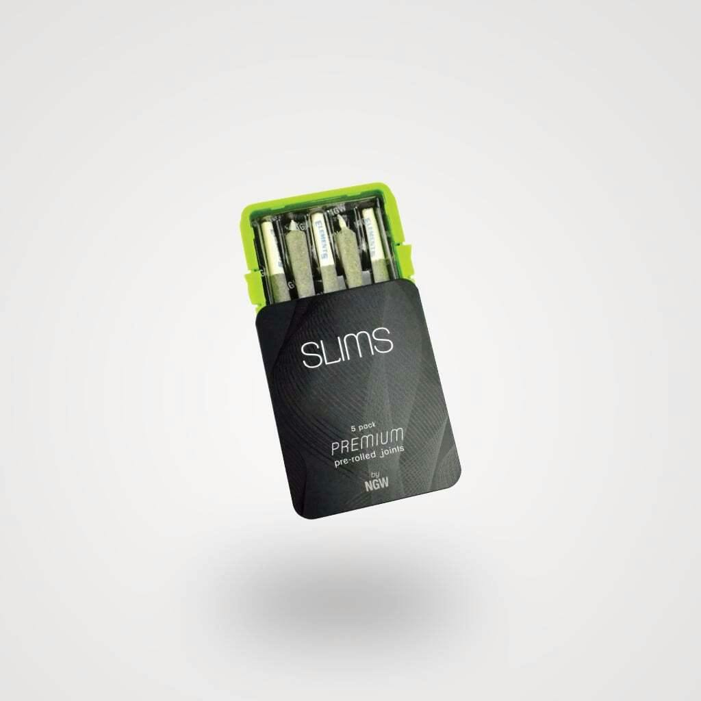 Slims -- Black Lime 98 -- Pre-Roll 5 pack -- 2.5g