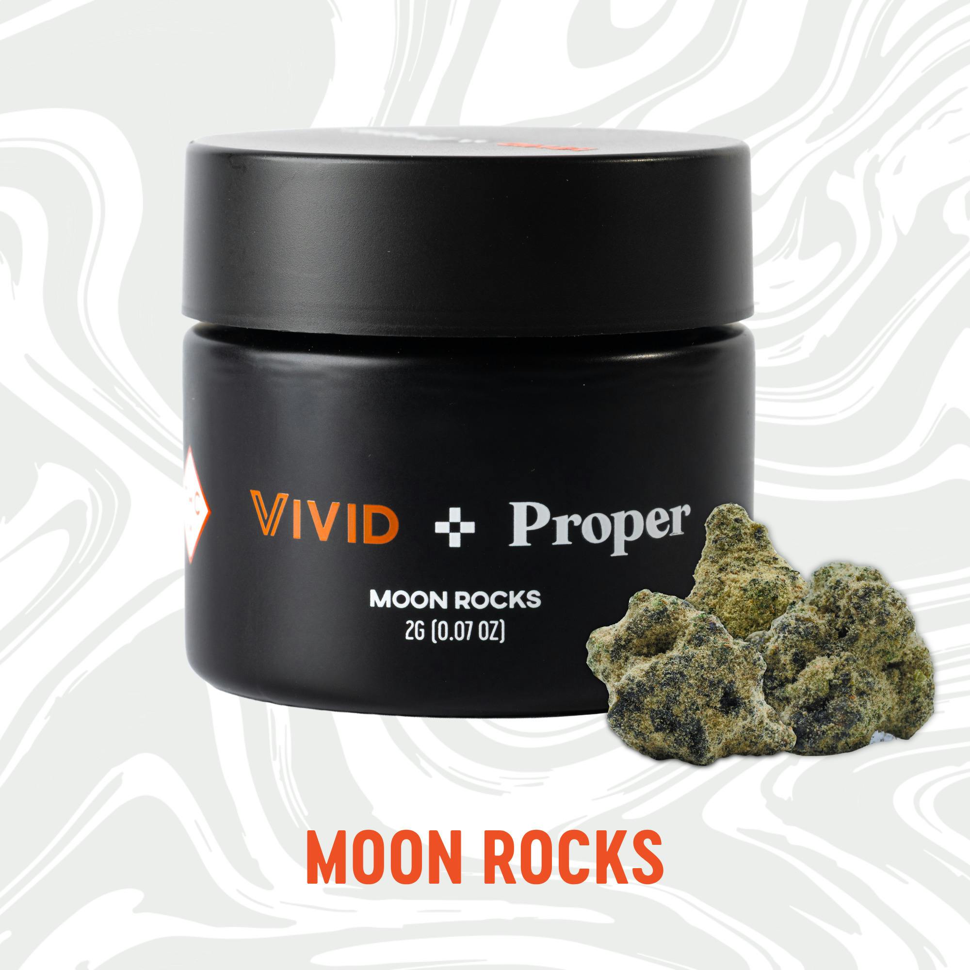 Vivid x Proper - Alien Mintz x Blue Lemoon Resin - Moon Rocks