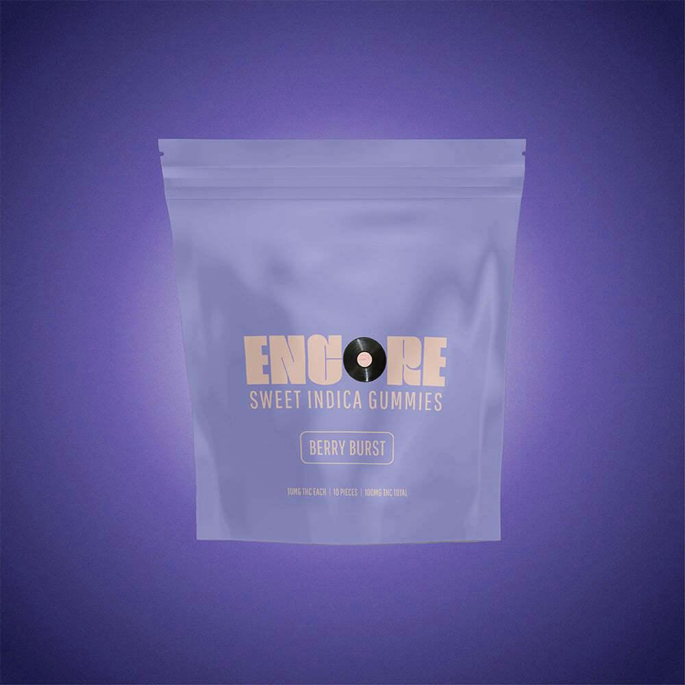 Berry Burst - Indica [10pk] (100mg) | Encore Edibles - Gummies