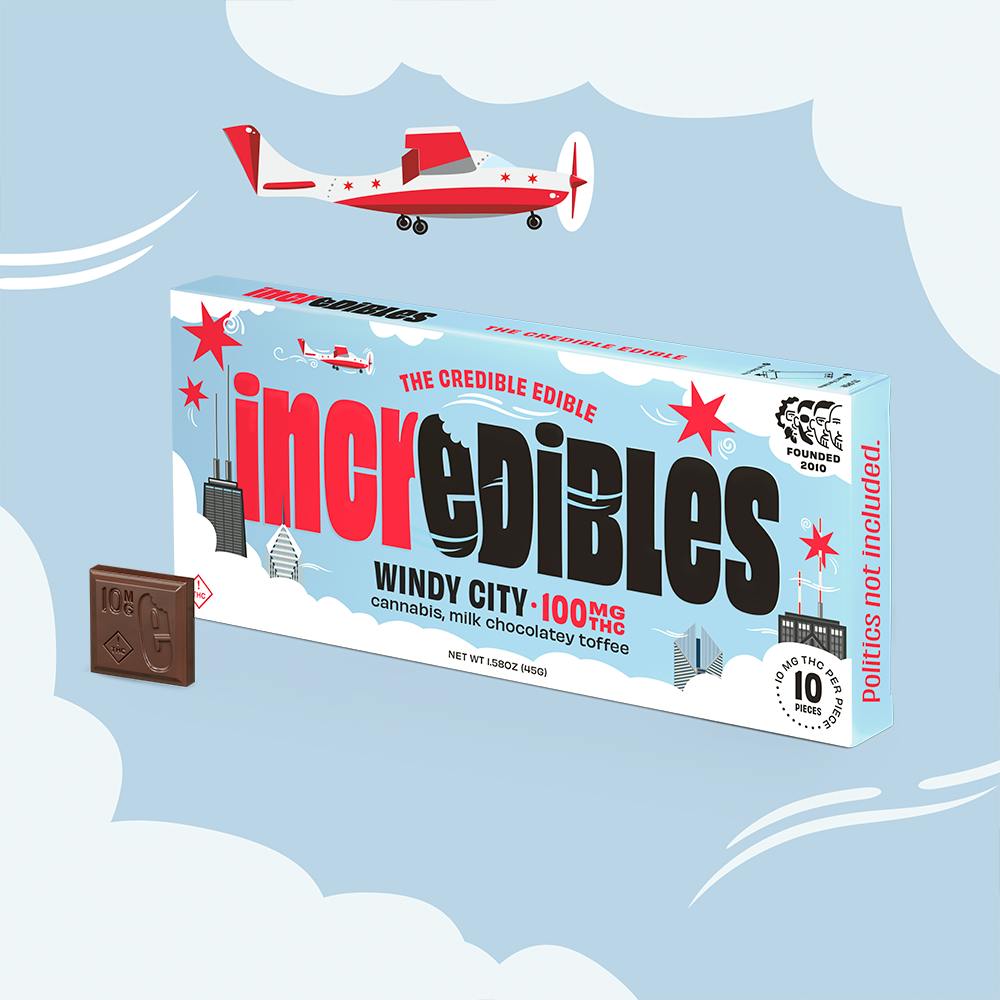 Windy City Bar (100mg) | incredibles - Chocolate