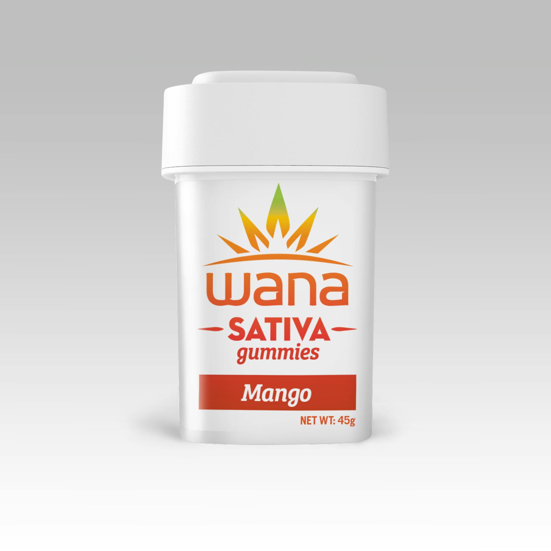 Mango - Sativa [10pk] (100mg) | Wana - Classic Gummies