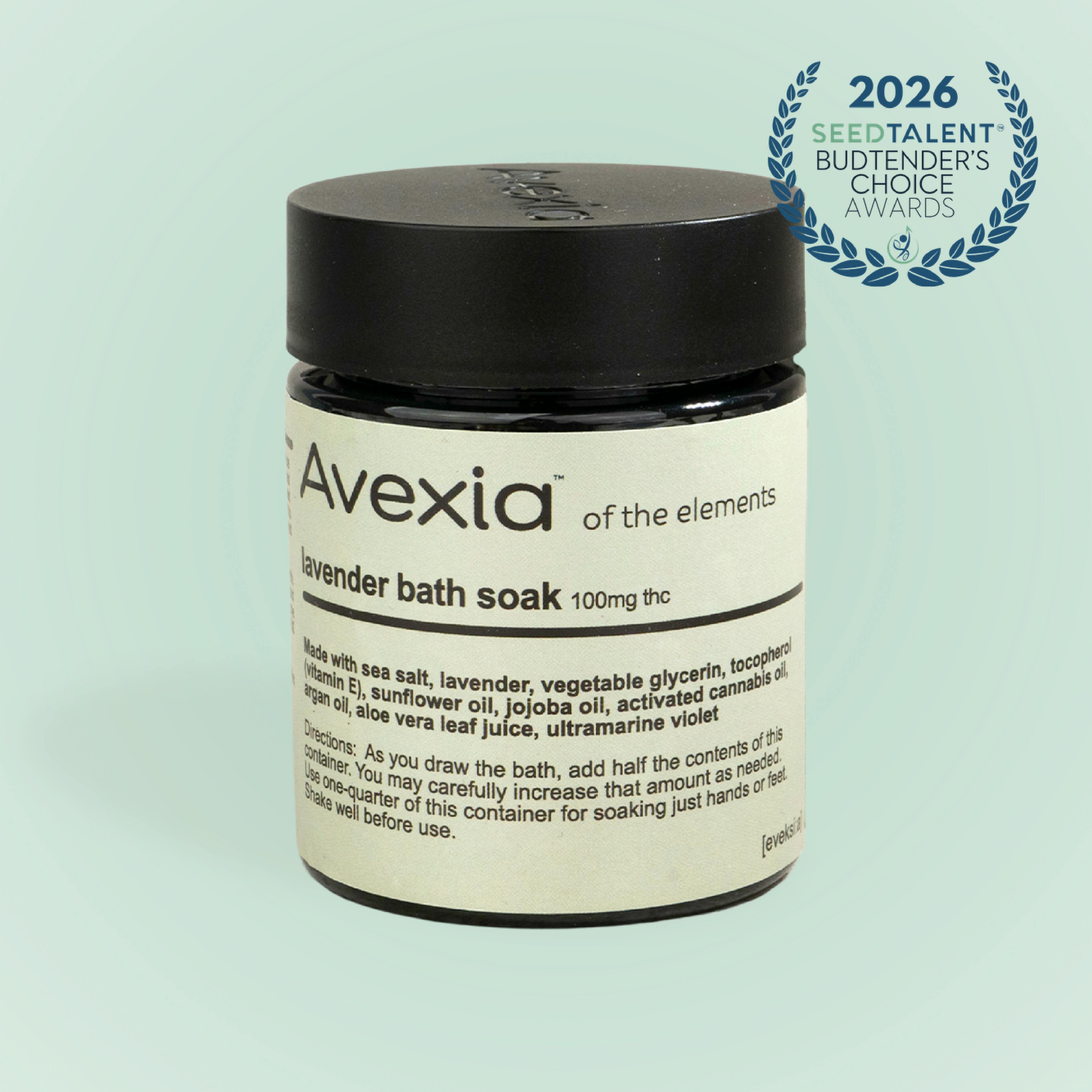 Lavender Epsom Salt Soak [6oz] | Avexia - Epsom Salt Soak