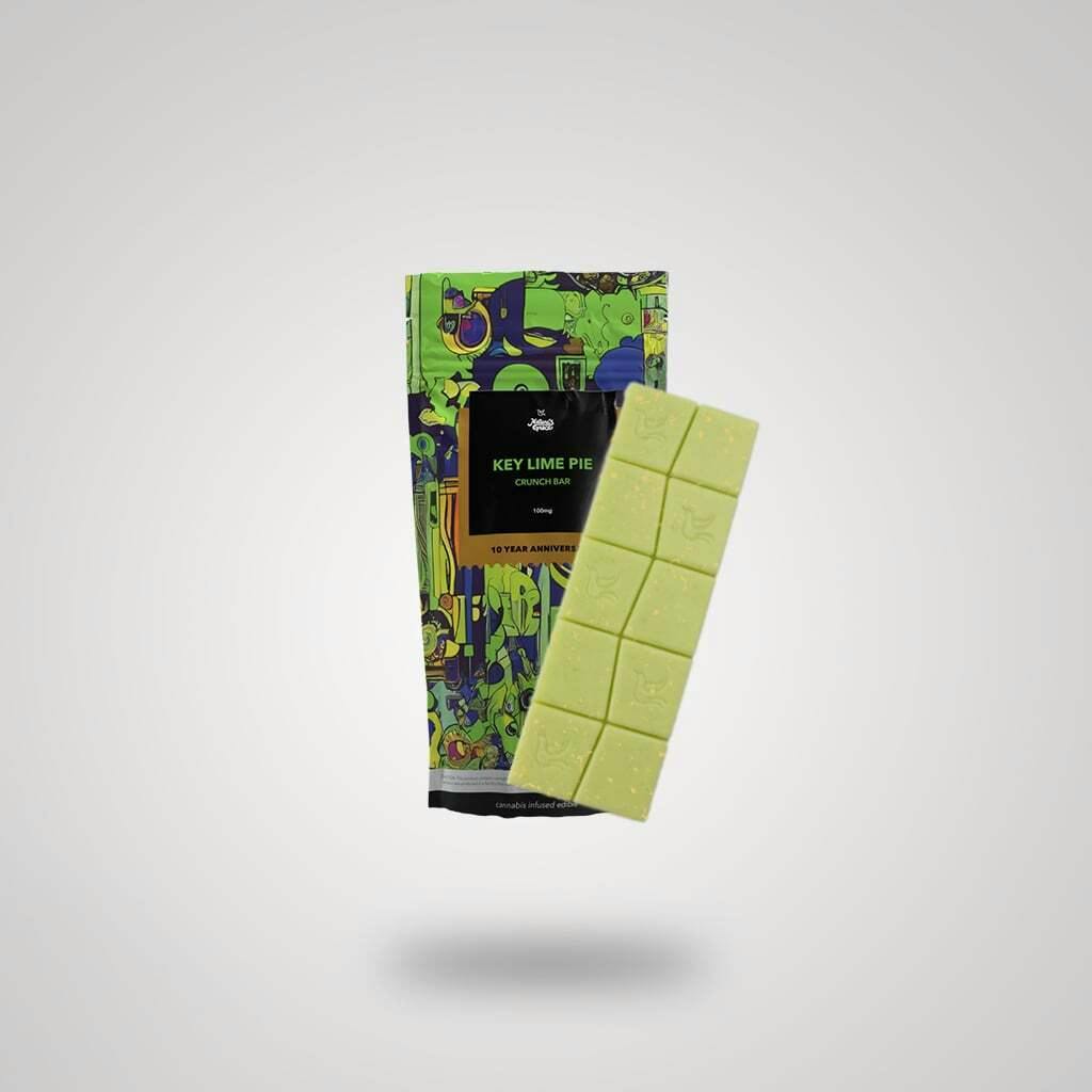 NGW -- Key Lime Pie -- Crunch Bar -- 100mg | Nature's Grace and Wellness - Candy Bar