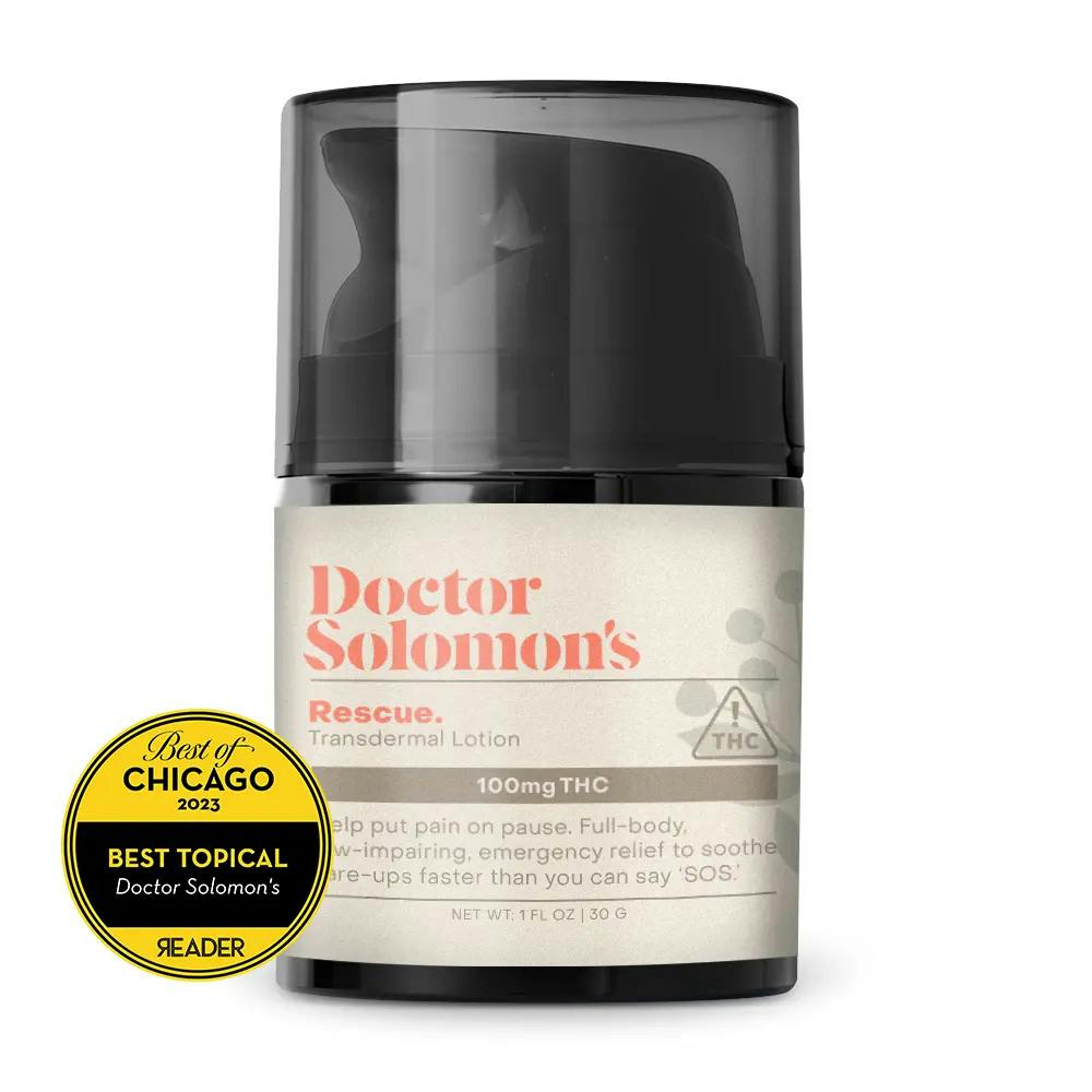 1:1 Restore (100mg CBD/100mg THC) | Dr. Solomon's - Lotion