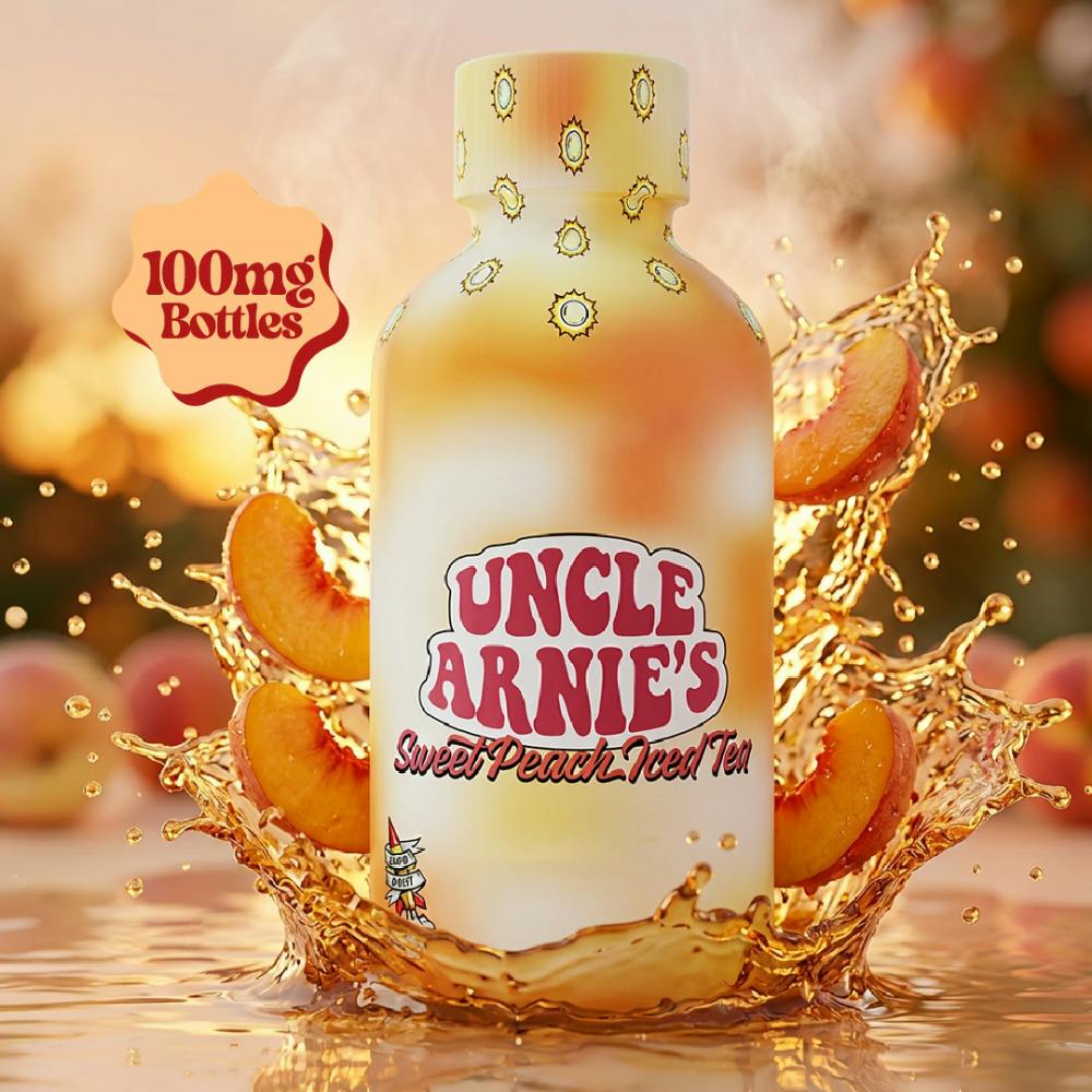 Sweet Peach [8oz] (100mg) | Uncle Arnie's - Drink
