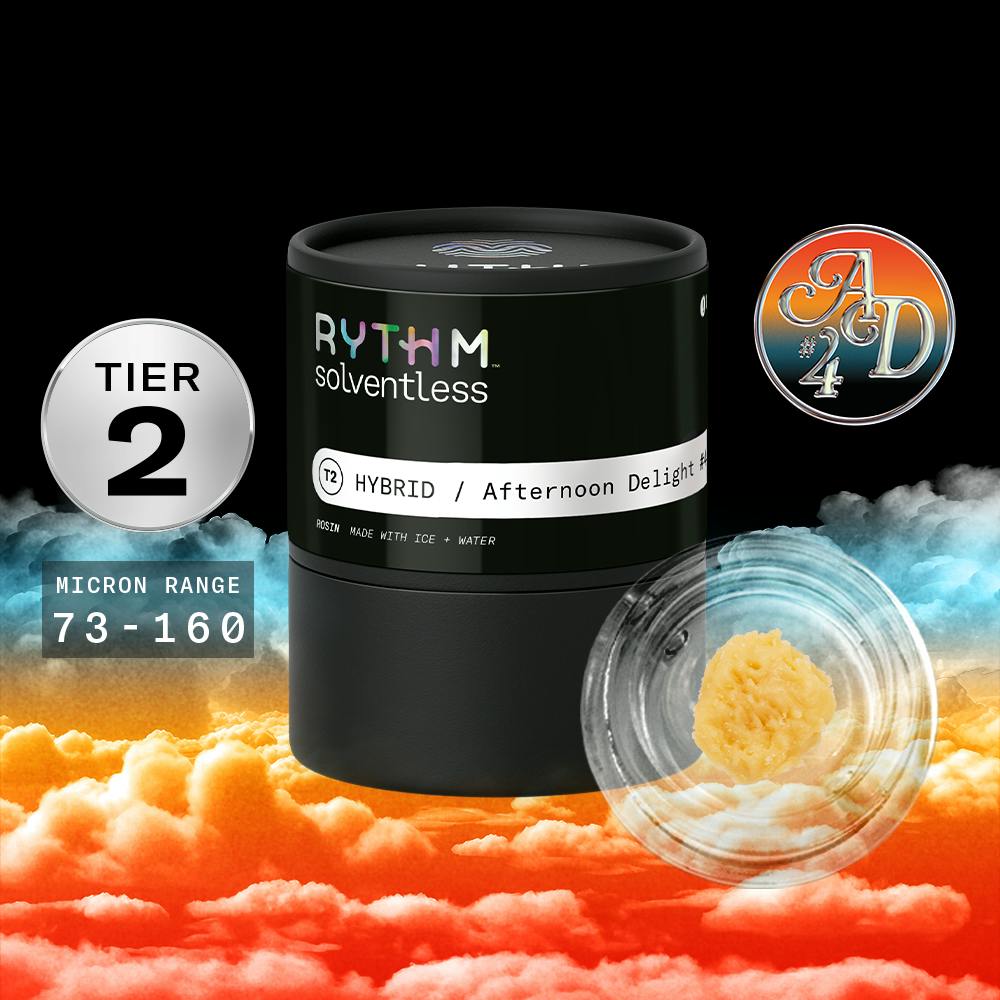 Afternoon Delight #4 | RYTHM - Tier 2 Live Rosin (Solventless) Concentrate