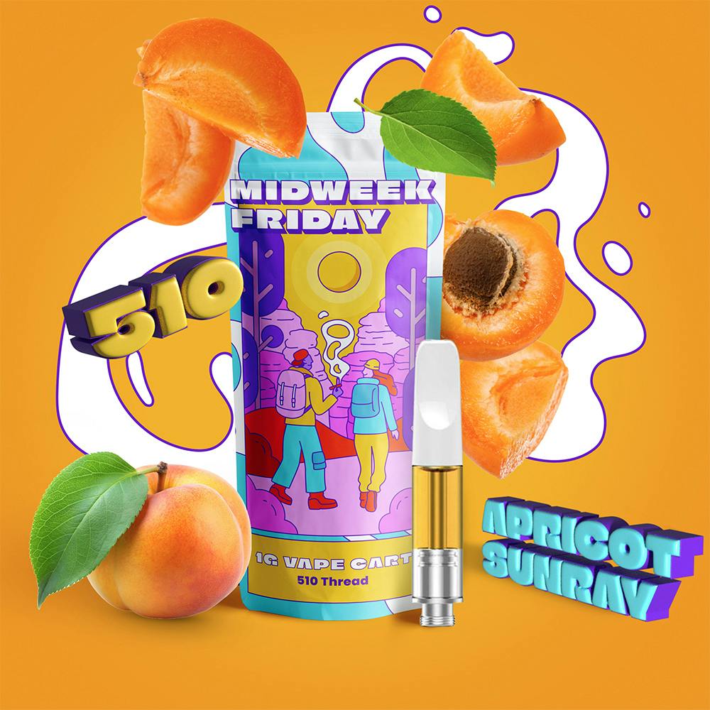 Apricot Sunray | Midweek Friday - Vape Cart