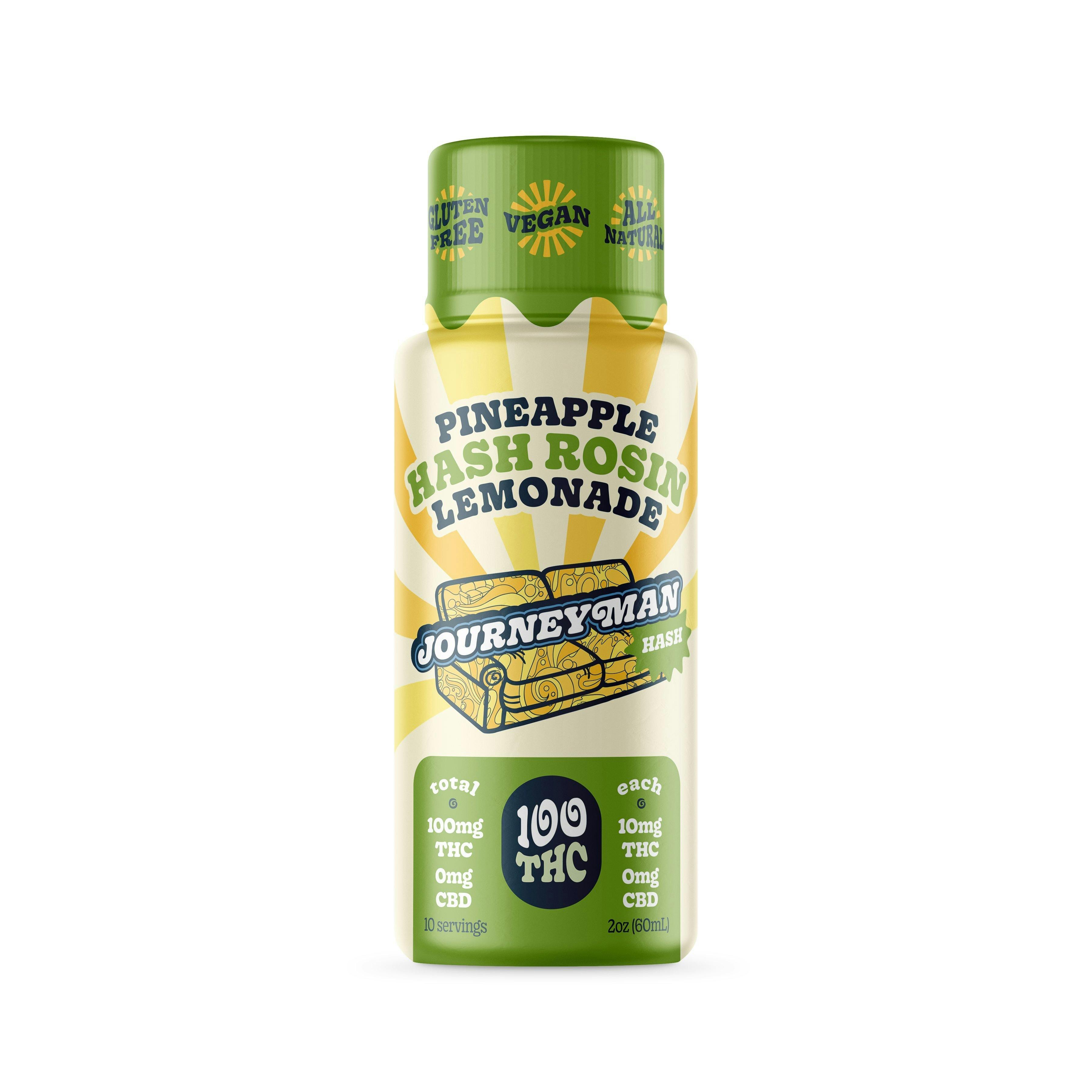 Pineapple Hash Rosin Lemonade [2oz] (100mg) | Journeyman - Hash Rosin Lemonade