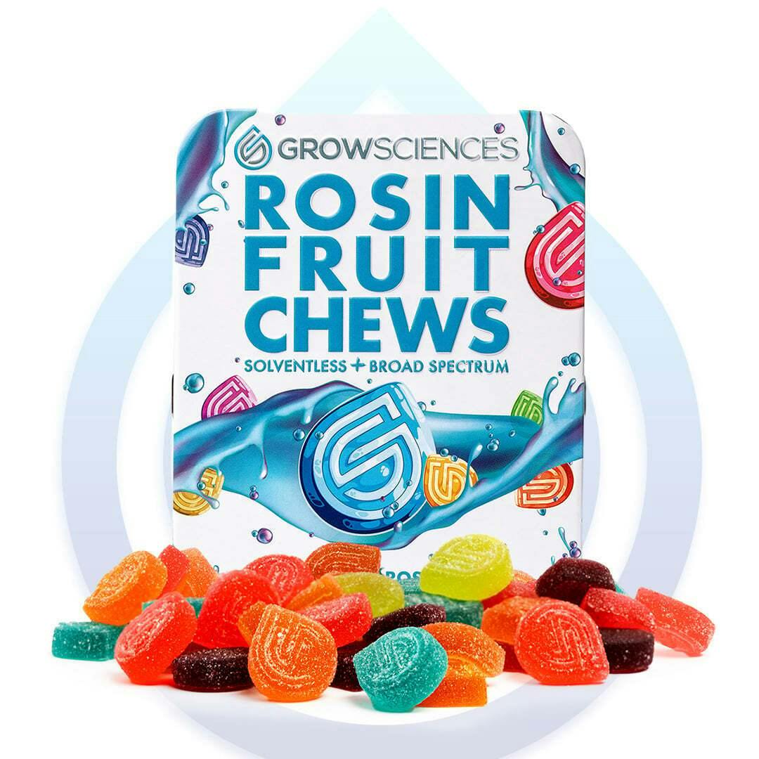 Strawberry Tangerine [10pk] (100mg) | Grow Sciences - Rosin Fruit Chews