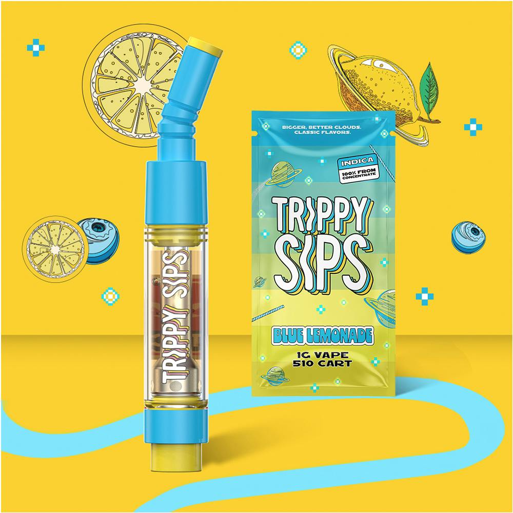 Blue Lemonade | Trippy Sips - Distillate Cartridge