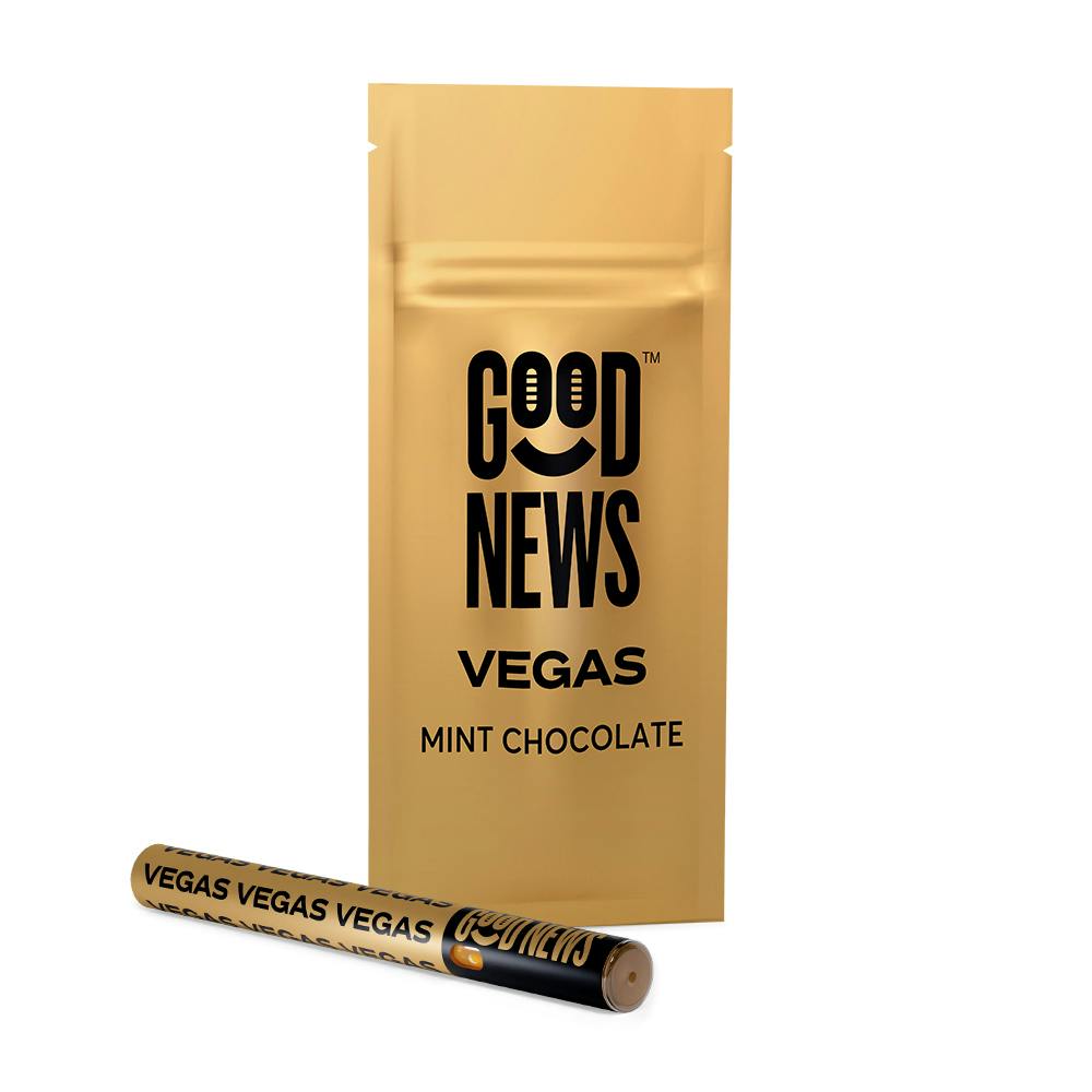 VEGAS: Mint Chocolate Vape Pen [1000mg] | Good News™ - Disposable Vape Pen