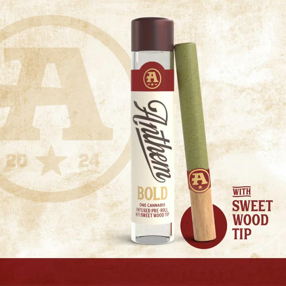 Bold Infused Blue Raspberry Kush [1g] | Anthem - Bold Infused Pre Roll