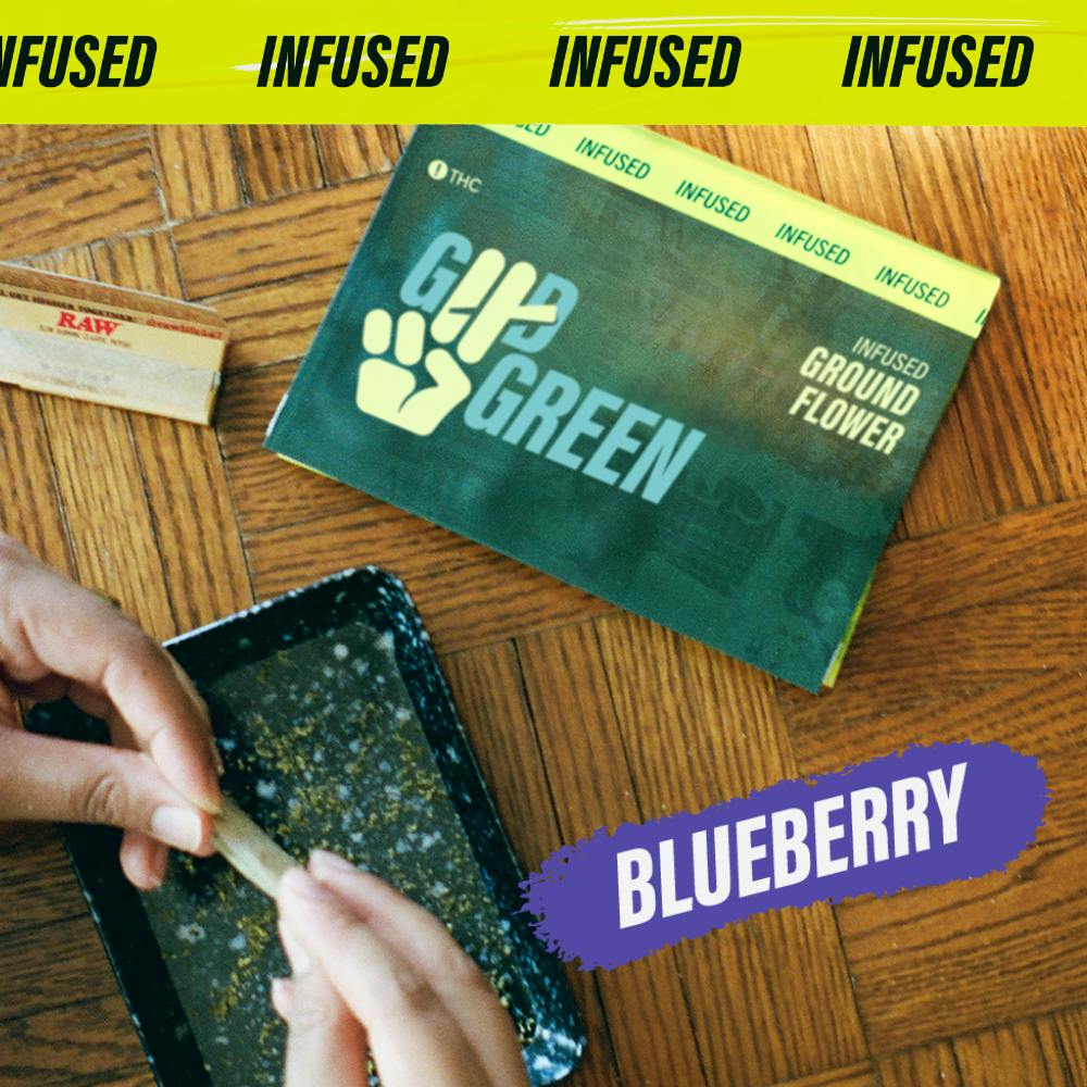Blueberry (Indica Blend) | Good Green - Infused Ground Flower