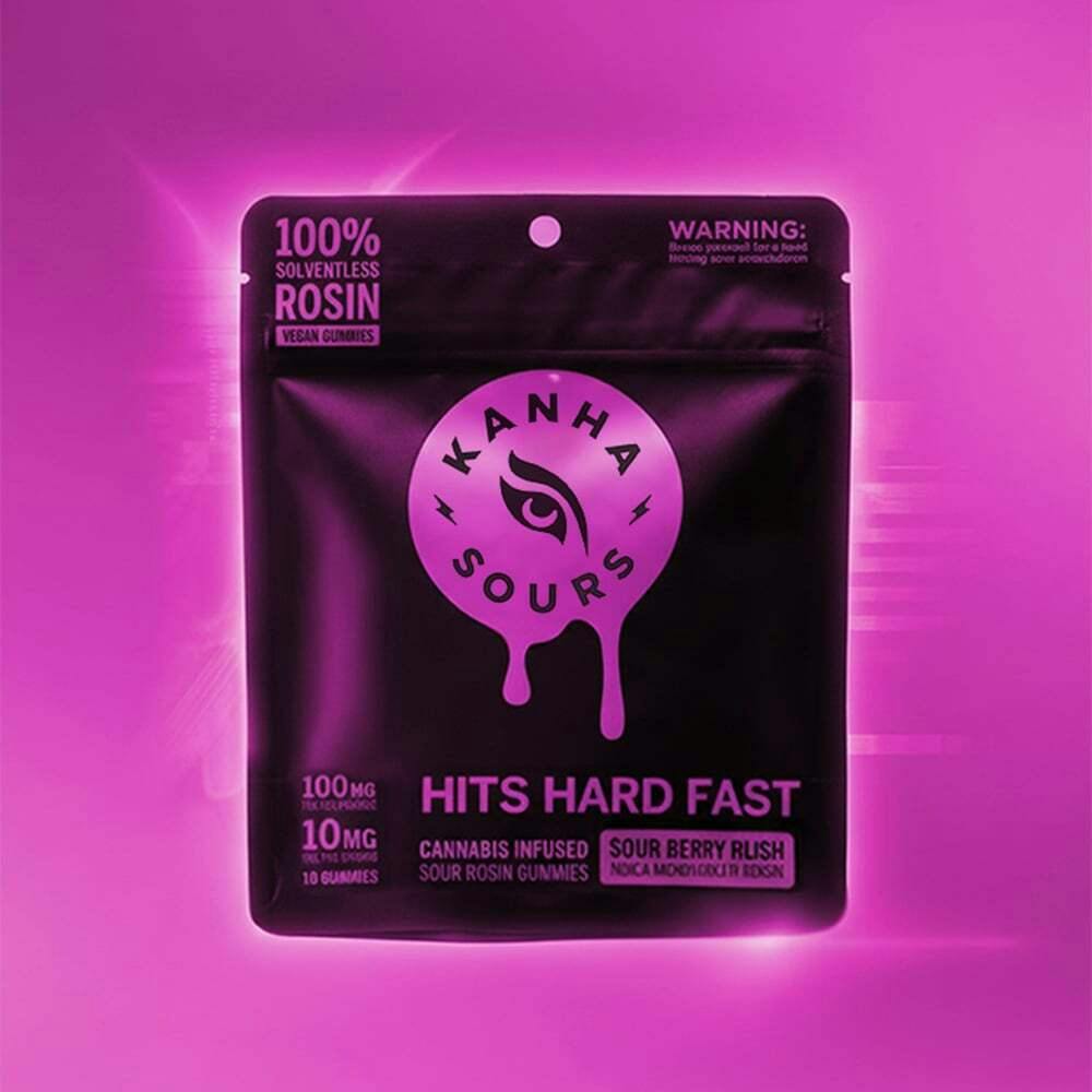 Sour Berry Bliss [10pk] (100mg) | KANHA - Rosin Gummies