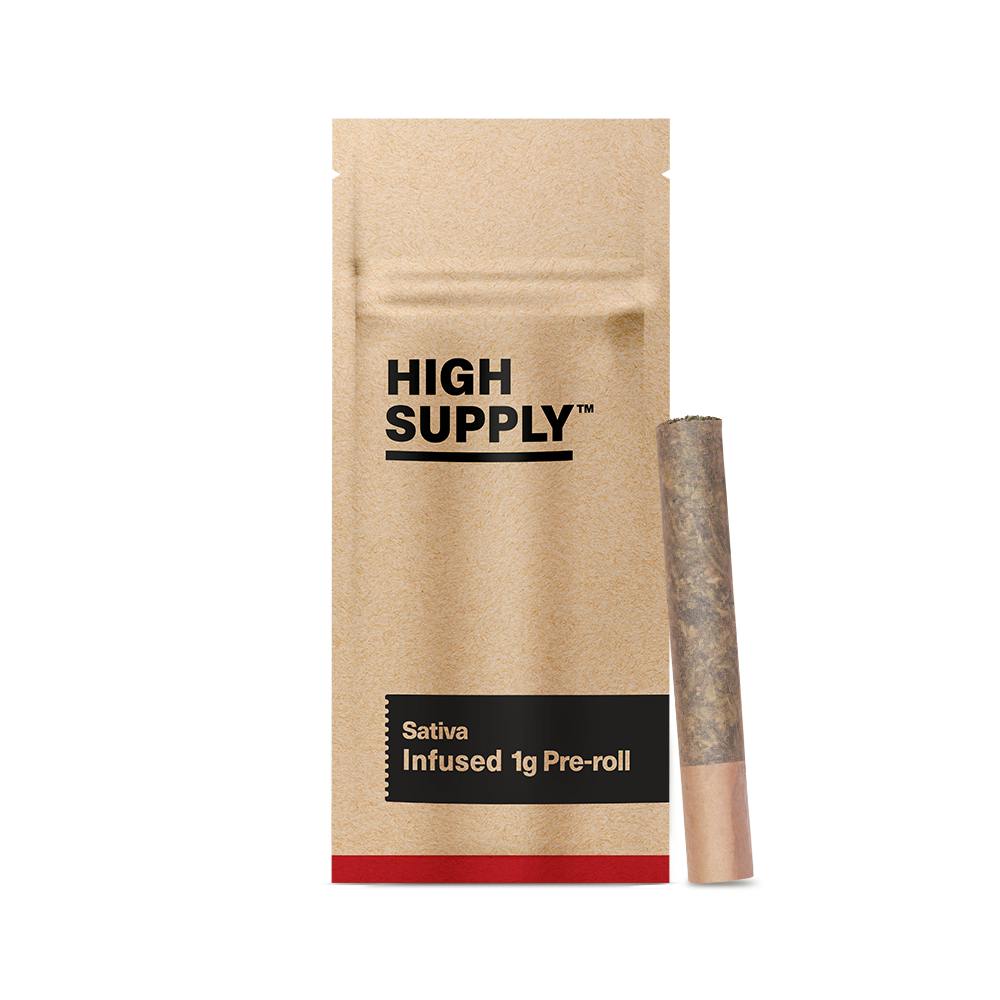 Lemon Bean [1g] | High Supply™ - Infused Pre Roll