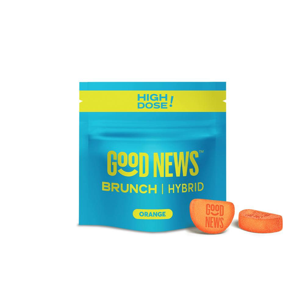 BRUNCH: Orange [2pk] (100mg) | Good News™ - High Dose Gummies