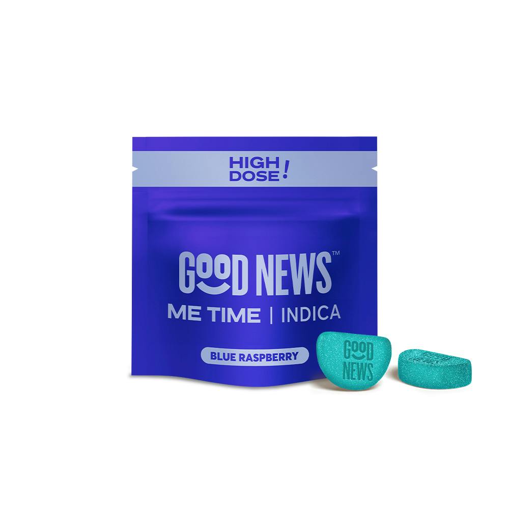 ME TIME: Blue Raspberry [2pk] (100mg) | Good News™ - High Dose Gummies