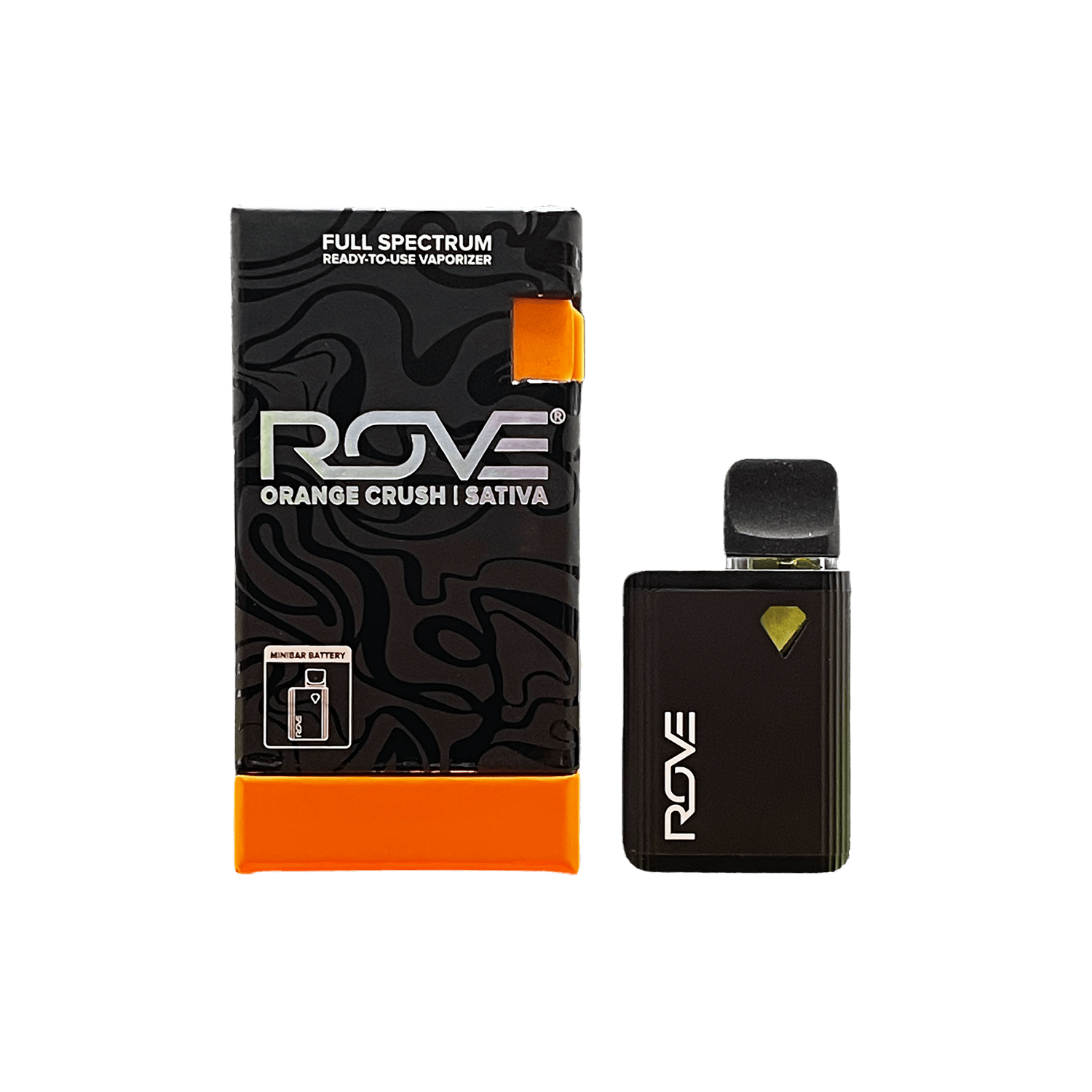 Orange Crush - Live Resin Diamonds (Ready-To-Use) [.5g] | ROVE - Melted Diamond Live Resin MiniBar