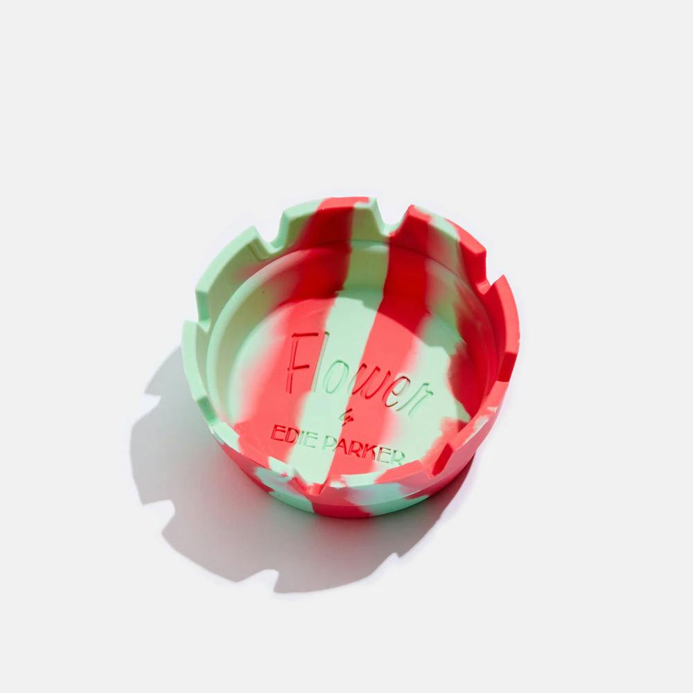 Diner Ashtray Happiest Hour Red | Flower by Edie Parker - Ashtray