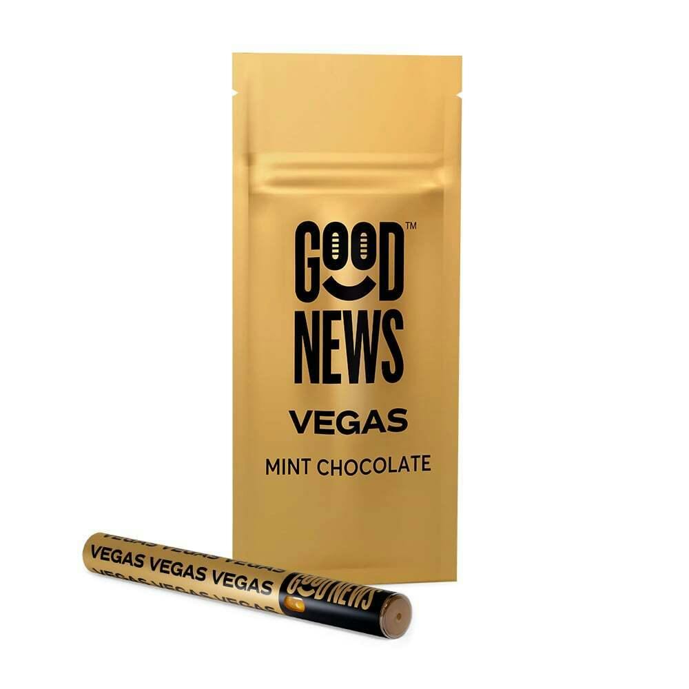 VEGAS: Mint Chocolate Vape Pen [1000mg] | Good News™ - Disposable Vape Pen