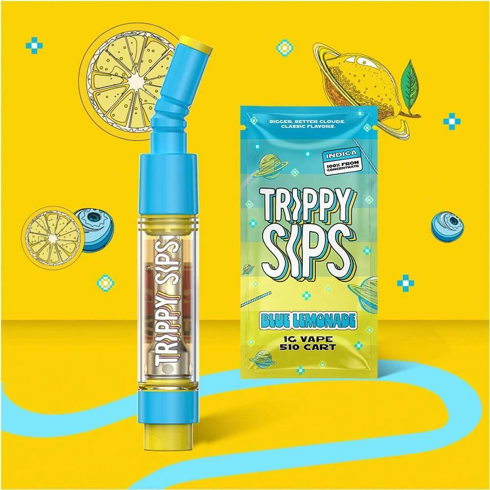 Blue Lemonade | Trippy Sips - Distillate Cartridge
