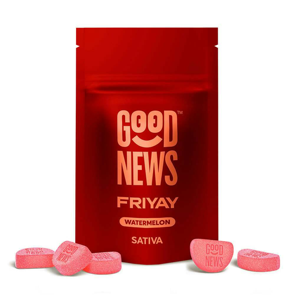 FRIYAY: Watermelon [10pk] (100mg) | Good News™ - Gummies