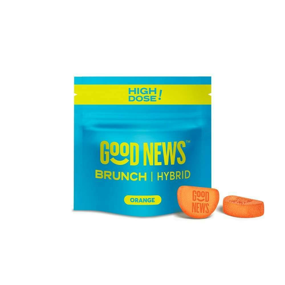 BRUNCH: Orange [2pk] (100mg) | Good News™ - High Dose Gummies