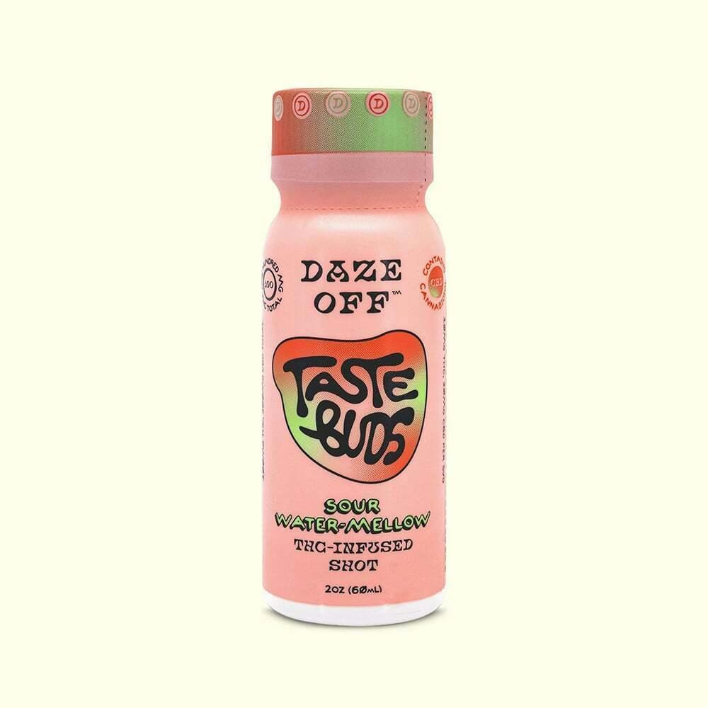 Sour Water-Mellow [2oz] (200mg CBD/100mg THC) | Daze Off - Taste Buds Shots