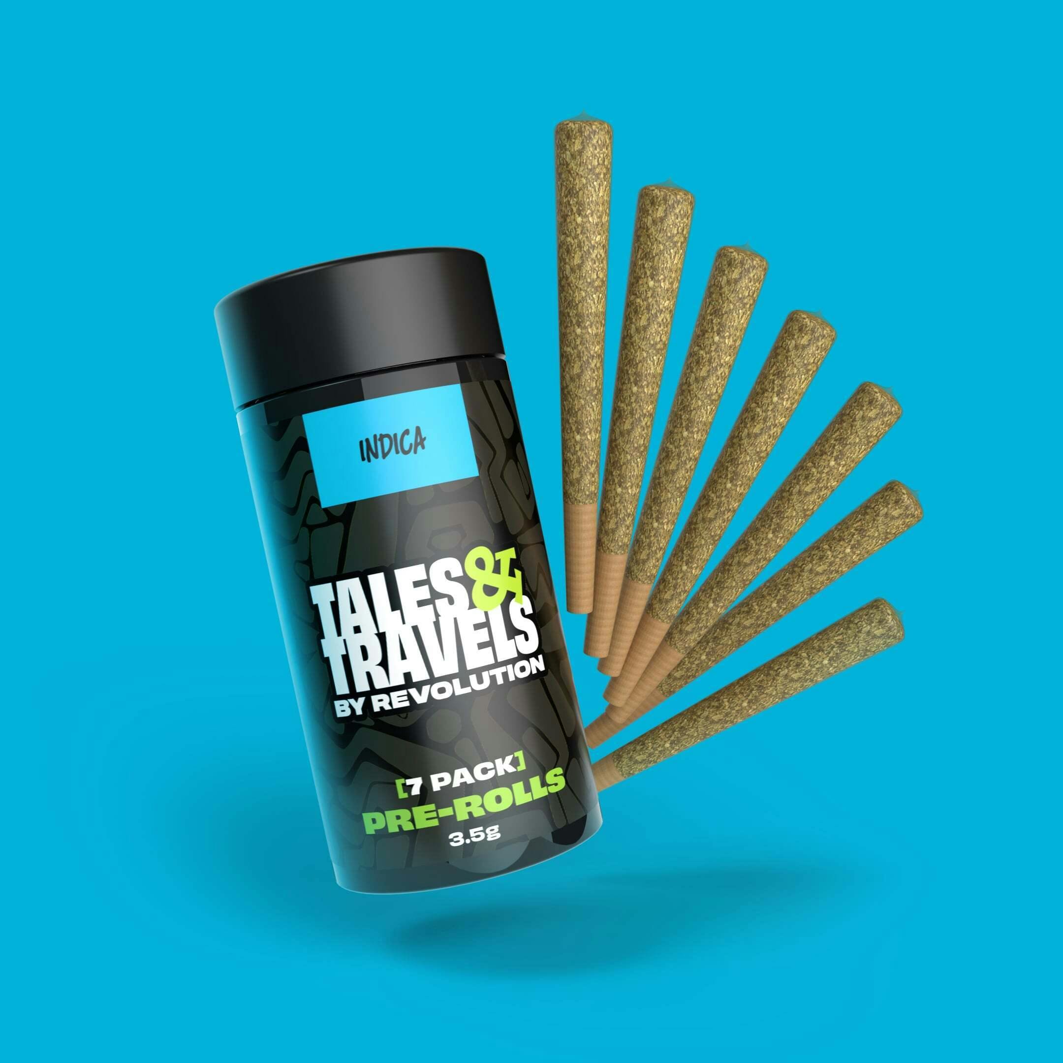 Purple Milk [.5g] | Tales & Travels by Revolution - 7 Pack Pre-Rolls