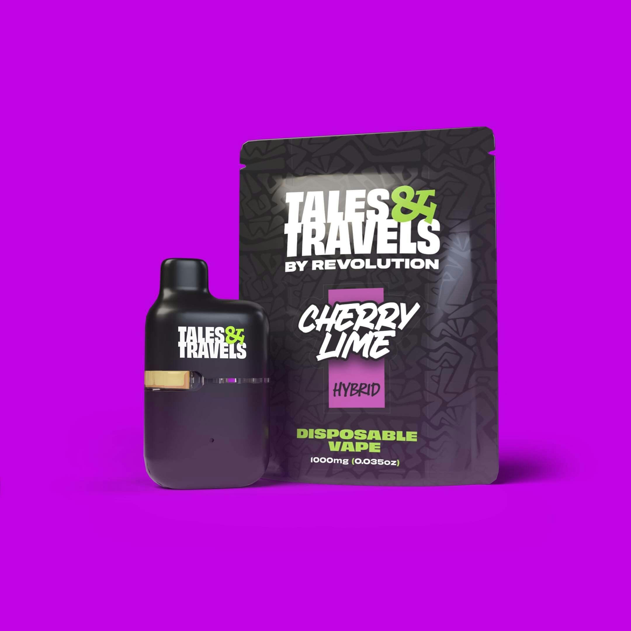 Cherry Lime [1000mg] | Tales & Travels by Revolution - Disposable