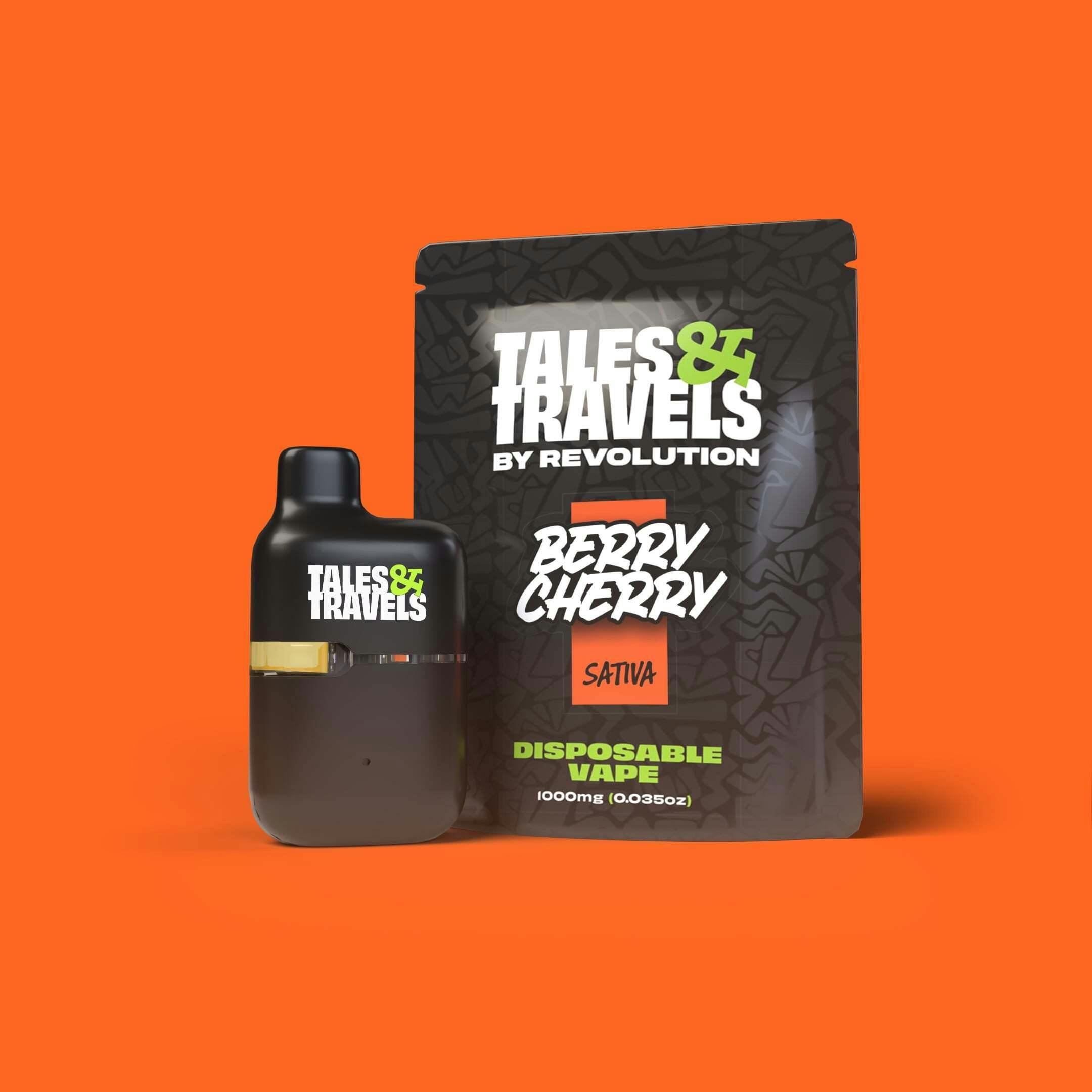 Berry Cherry [1000mg] | Tales & Travels by Revolution - Disposable