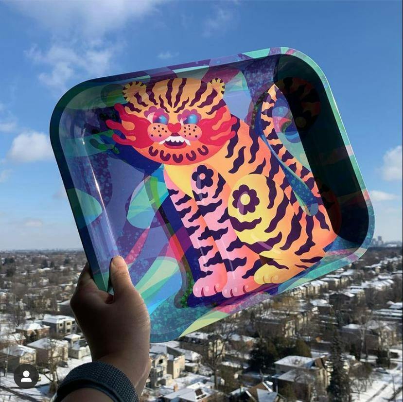 Limited Edition Rolling Tray - Jieun Kim